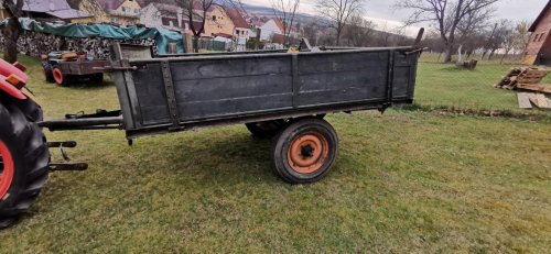 Vlečka za traktor-dvoukolka 3  